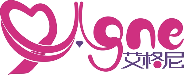 艾格尼服装logo图片