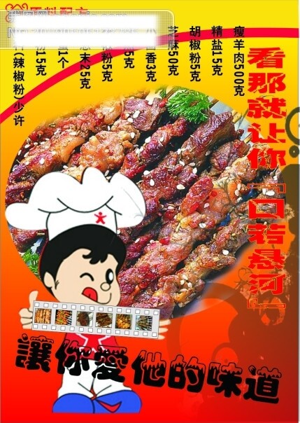 美食海報