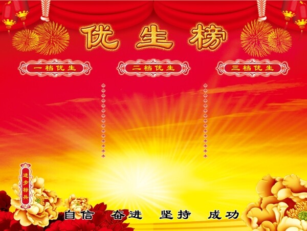 優(yōu)生榜