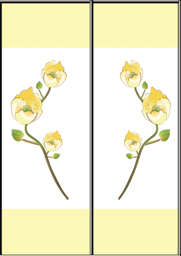 移門花紋