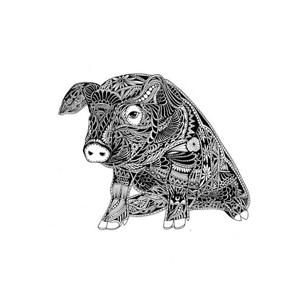 位圖插畫時(shí)尚插畫動物插畫藝術(shù)效果免費(fèi)素材