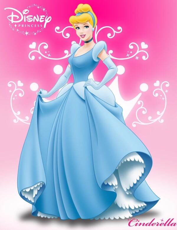 迪士尼水晶鞋公主仙蒂Cinderella2010年版图片