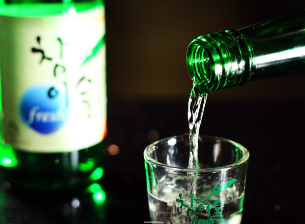 韓式清酒圖片