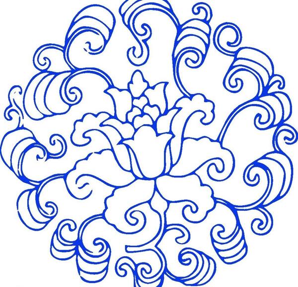 青花瓷圖案
