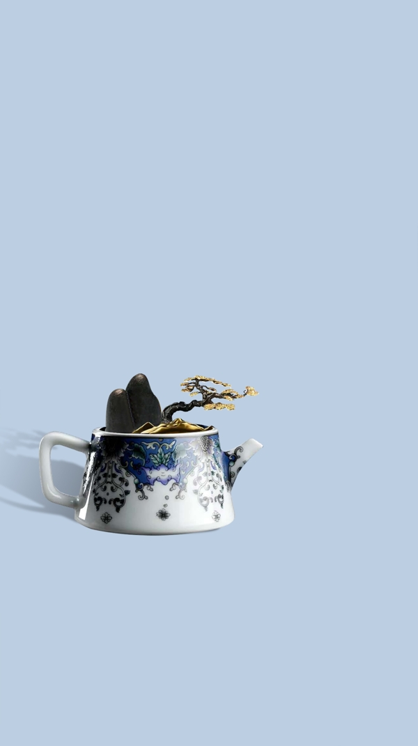 创意茶壶素材图片