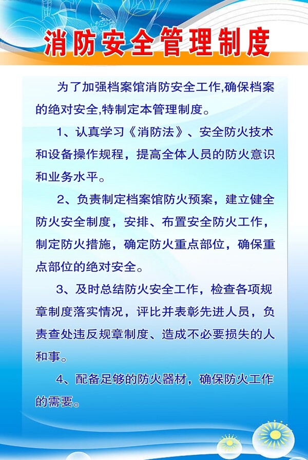 消防安全管理制度圖片