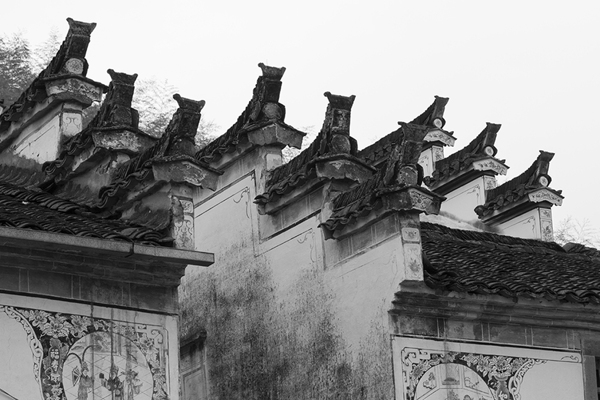 徽派建筑之馬頭墻圖片