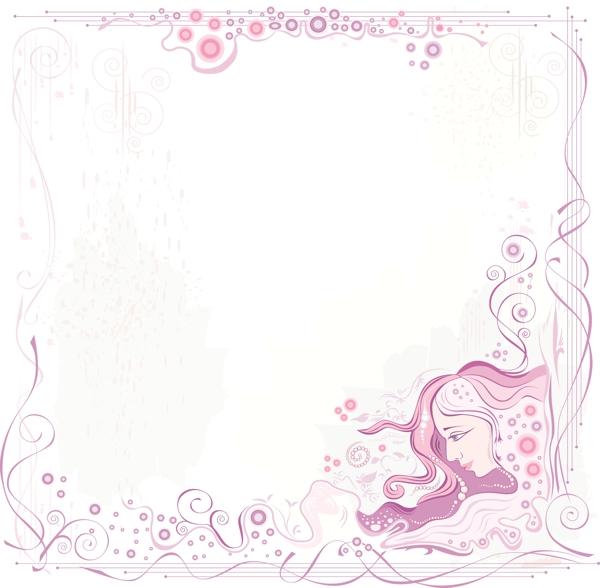 歐美花紋4089矢量EPS