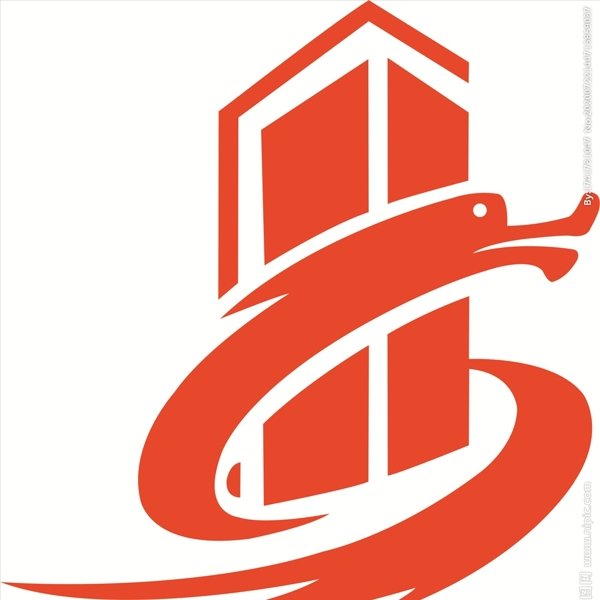 龙形标logo