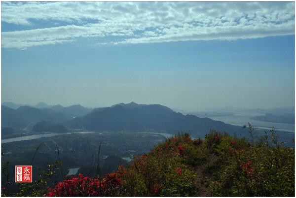 黄田山景图片