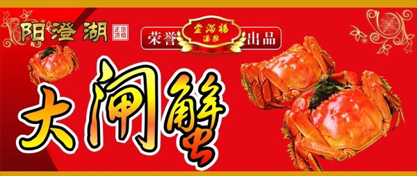 大閘蟹海報(bào)圖片