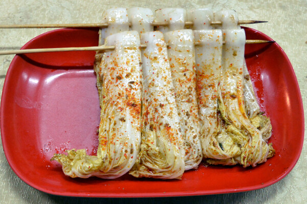 烤娃娃菜圖片
