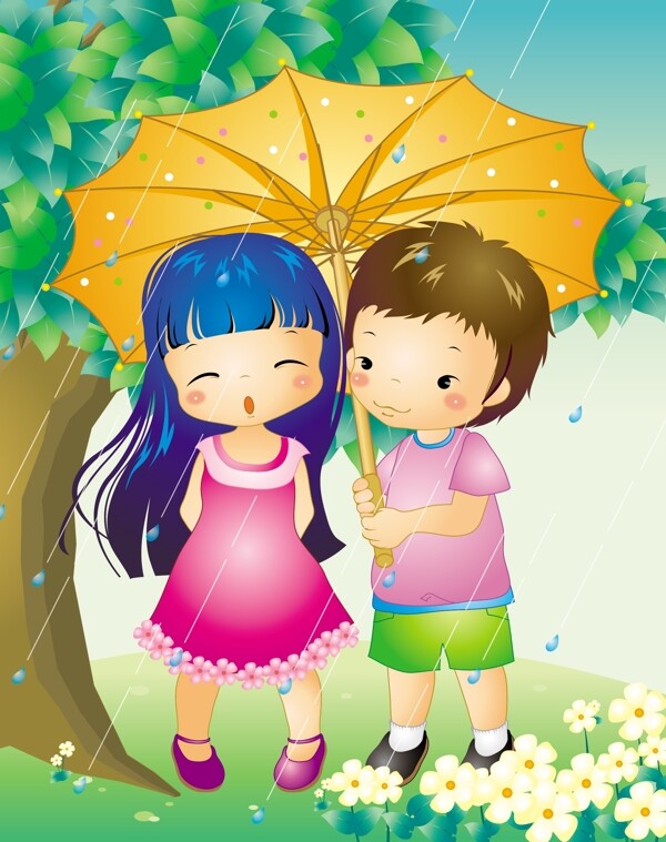 兒童插畫圖片