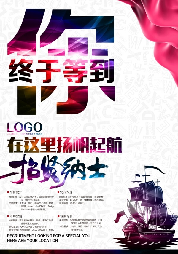 招聘海報(bào)