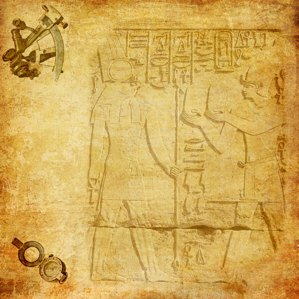 埃及图案背景