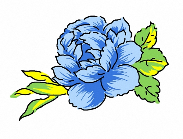 位圖成熟優(yōu)雅女裝T恤圖案植物毛衫印花免費(fèi)素材