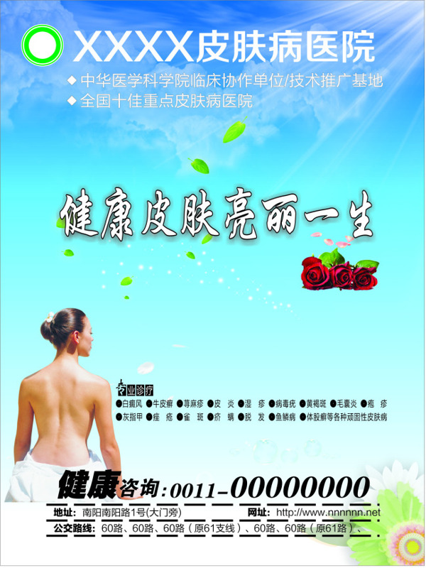 皮膚病廣告