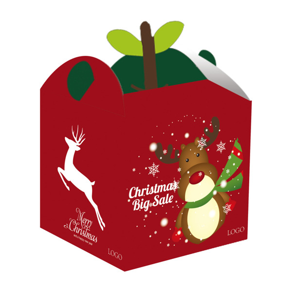 圣诞平安果苹果包装礼盒