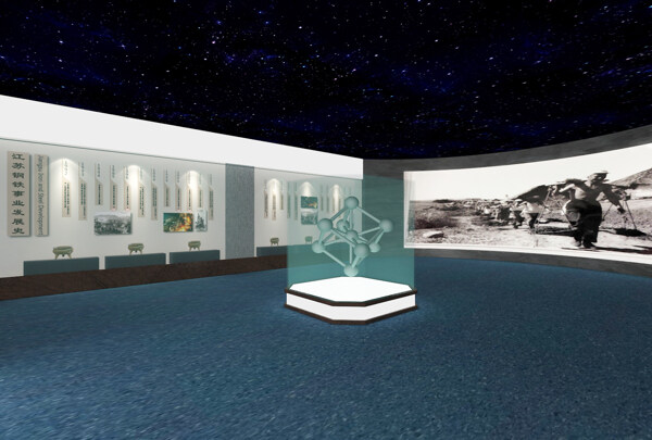 博物馆空间设计效果图