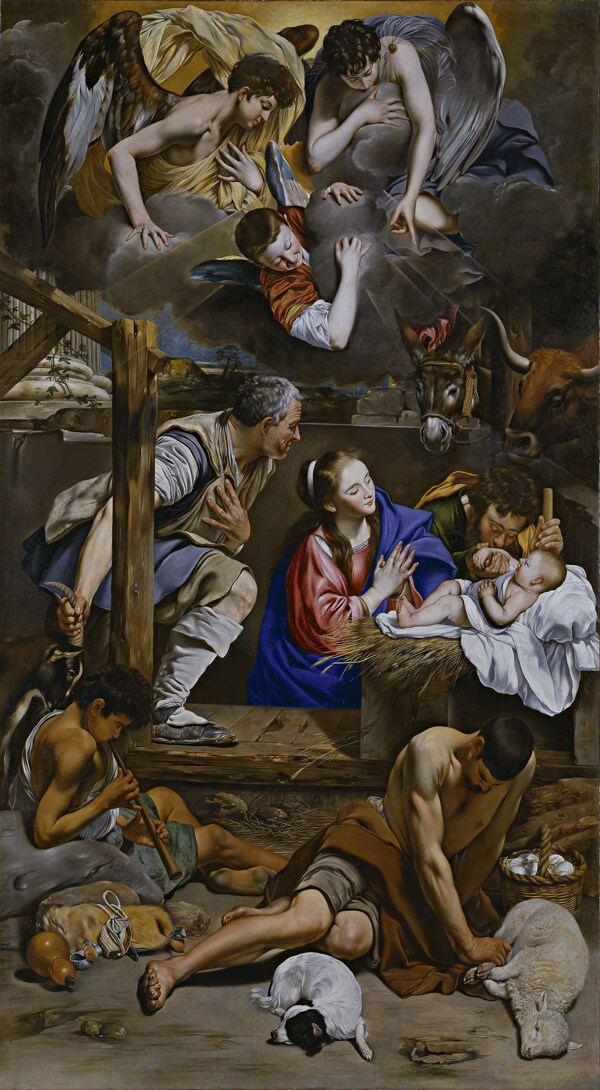 MainoFriarJuanBautistaAdorationoftheShepherds161113畫(huà)家動(dòng)物油畫(huà)飛行動(dòng)物裝飾畫(huà)
