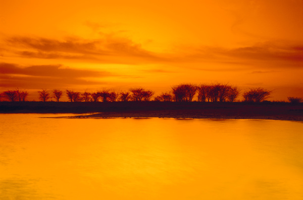 夕陽圖片