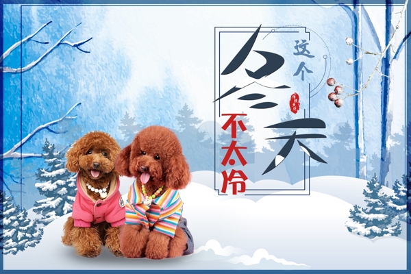 这个冬天不太冷网页banner