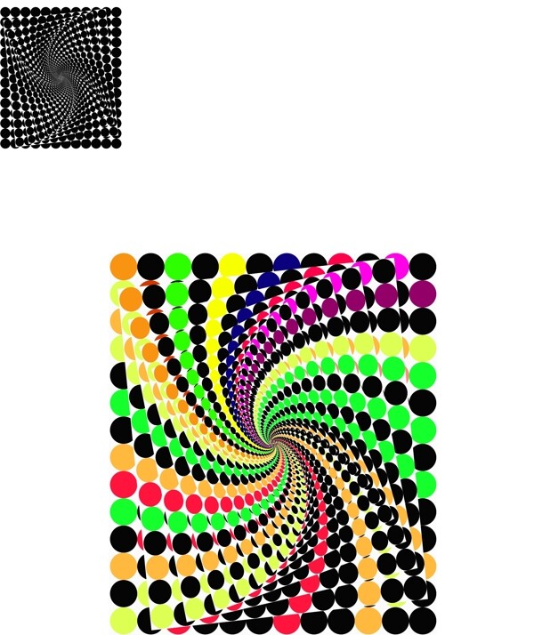 無窮變換矢量圖