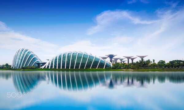 新加坡地标建筑风景摄影
