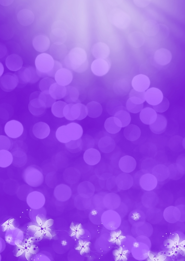 紫色梦幻圆点背景