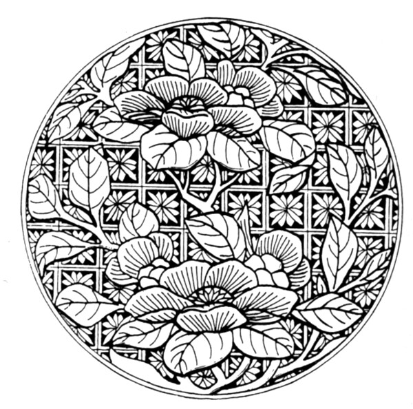 團花紋樣傳統(tǒng)圖案0224