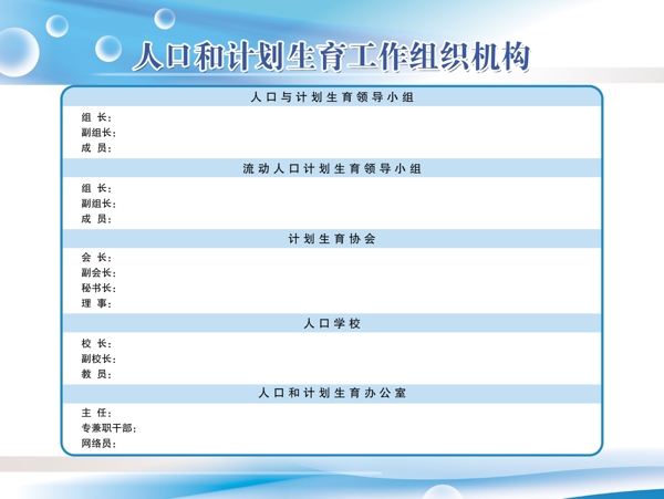 計劃生育展板圖片