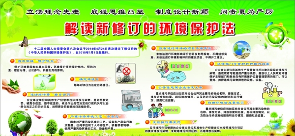 環(huán)保法板報(bào)圖片