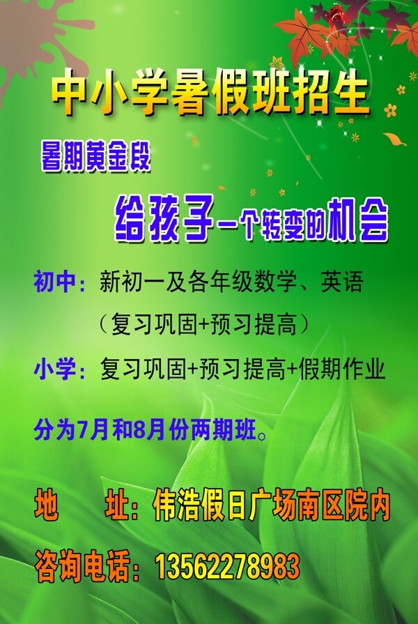 招生簡(jiǎn)章彩頁圖片