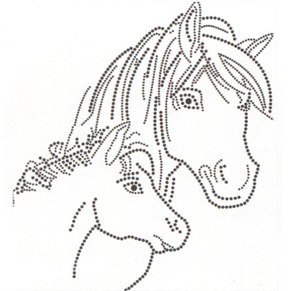 燙鉆馬免費素材