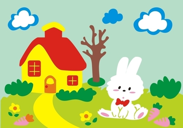 卡通系列兔子系列图片