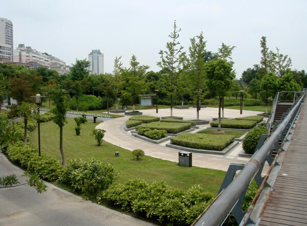 城市園林圖片