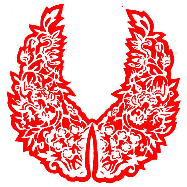 花鳥窗花剪紙民間美術(shù)0105