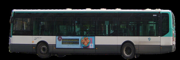 电动巴士免抠png透明图层素材