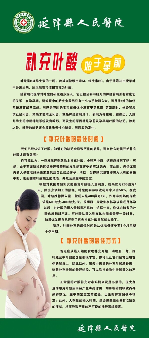 葉酸展架