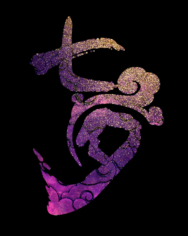 中國風(fēng)七夕藝術(shù)字