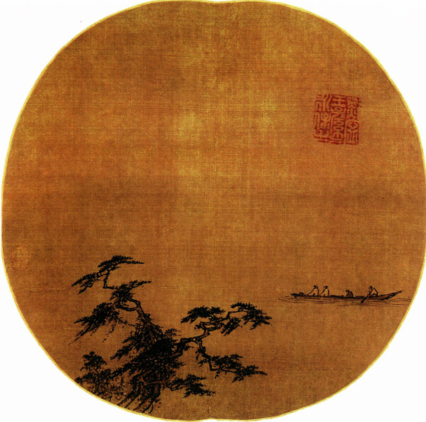異形古畫江上曲