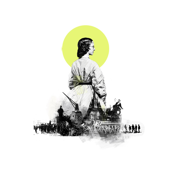 位圖插畫時尚插畫人物插畫藝術(shù)效果免費(fèi)素材
