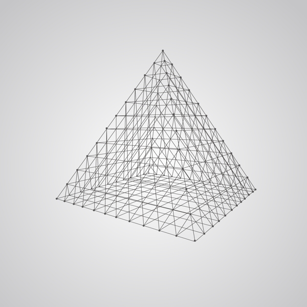 線條金字塔