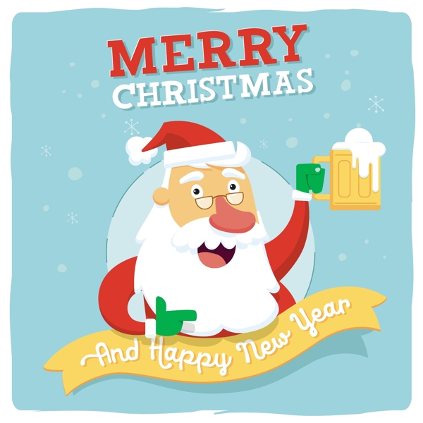 圣诞老人与啤酒