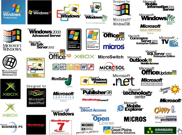 微软产品矢量图专辑图片