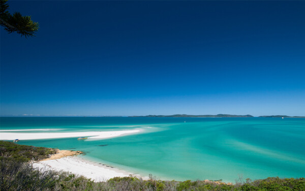 澳大利亚汉密尔顿岛唯美风景