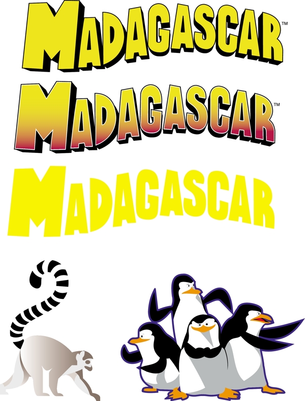 MadagascarLOGO马达加斯加图片
