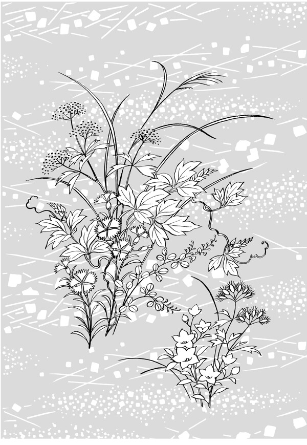 矢量图生物世界矢量图片花草