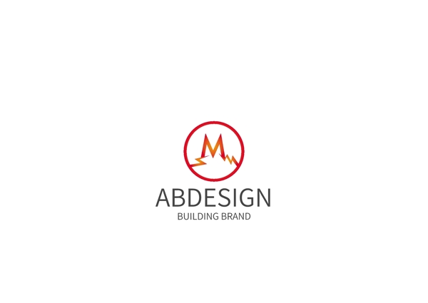 logo设计M字母广告公司