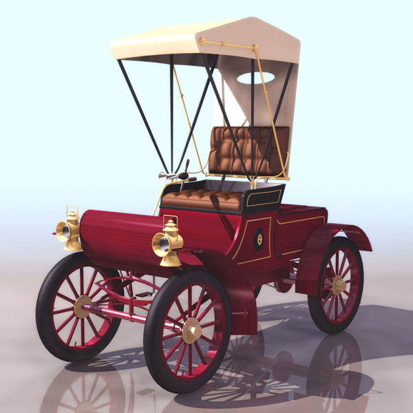 奧茲莫比爾OLDSMOBILECURVEDDASHRUNABOUTVINTAGE1900CAR